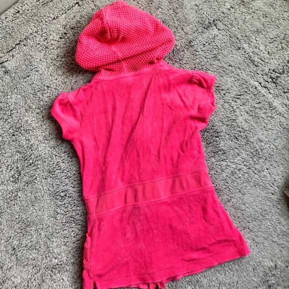 Justice Neon Pink Swim Coverup - Picture 3 of 3